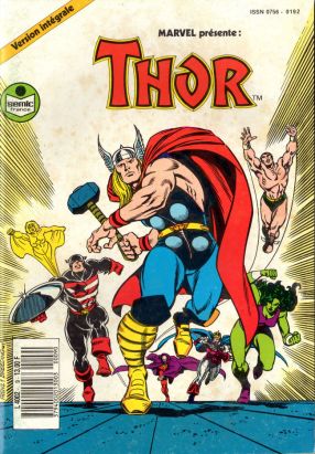 Thor (3e Série - Lug/Semic) tome 9 - Quand le tonnerre échoue (éd. 1990) Thor (3e Série - Lug/Semic) tome 9 - Quand le tonnerre échoue (éd. 1990)