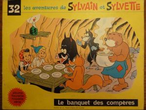 Sylvain et Sylvette (03-série : Fleurette nouvelle série) tome 32 - Le banquet des compères (éd. 1970) Sylvain et Sylvette (03-série : Fleurette nouvelle série) tome 32 - Le banquet des compères (éd. 1970)