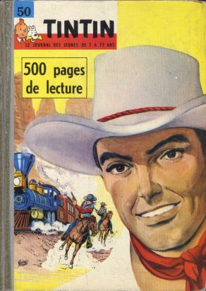 (Recueil) Tintin (Album du journal - Édition française) tome 50 - Tintin album du journal (n° 666 à 675) (éd. 1961)