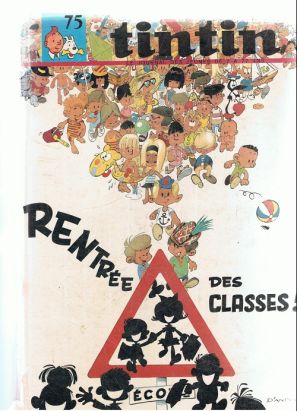 (Recueil) Tintin (Album du journal - Édition française) tome 75 - Tintin album du journal (n°1004 à 1016) (éd. 1968)
