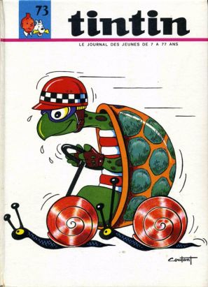 (Recueil) Tintin (Album du journal - Édition française) tome 73 - Tintin album du journal (n°978 à 990) (éd. 1967)