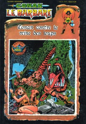 Conan le barbare (Artima/Aredit 1re série) tome 3 - Conan contre la reine des loups (éd. 1979)
