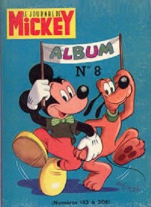 (Recueil) Mickey (Le Journal de) tome 8 - Album n°8 (n°183 à 208) (éd. 1956)