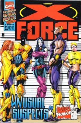 X-Force tome 31 - Unusual suspects (éd. 1997)