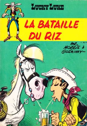 Lucky Luke (Pub et Pastiches) - La Bataille du riz (éd. 1972)