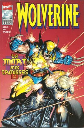 Wolverine (Marvel France 1re série) (1997) tome 63 - La mort aux trousses 2/2 (éd. 1999)