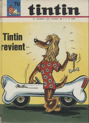 (Recueil) Tintin (Album du journal - Édition française) tome 70 - Tintin album du journal (n°934 à 946) (éd. 1967)