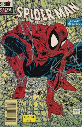 Spider-Man (Semic) - Album N°1 (n°1 à n°2) (éd. 1991)