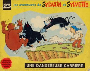 Sylvain et Sylvette (03-série : Fleurette nouvelle série) tome 23 - Une dangereuse carrière (éd. ) Sylvain et Sylvette (03-série : Fleurette nouvelle série) tome 23 - Une dangereuse carrière (éd. )