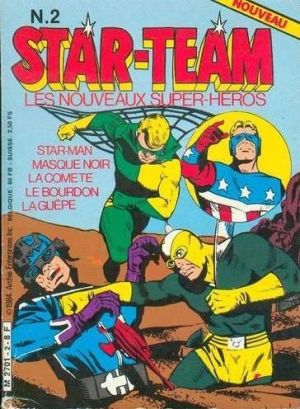 Star-Team tome 2 - Le Bourdon et la chauve-souris géante (éd. 1984)