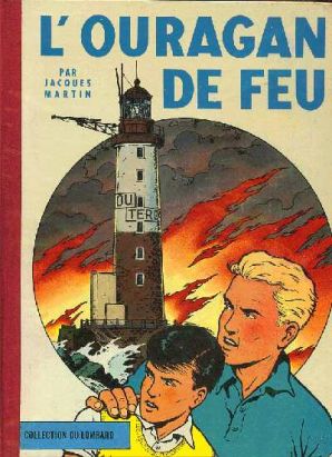 Lefranc tome 2 - L'ouragan de feu (éd. 1961)