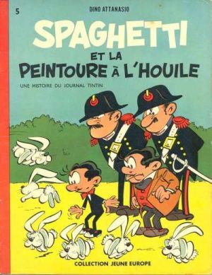 Spaghetti et la peintoure à l'houile