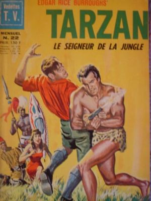 Tarzan (3e Série - Sagédition) (Vedettes T.V.) tome 22 - Le Nyanga lépreux (éd. 1970) Tarzan (3e Série - Sagédition) (Vedettes T.V.) tome 22 - Le Nyanga lépreux (éd. 1970)