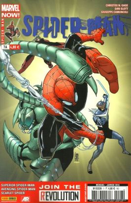 Spider-Man (4e serie - 2013) tome 7 - La grande évasion (cover A)