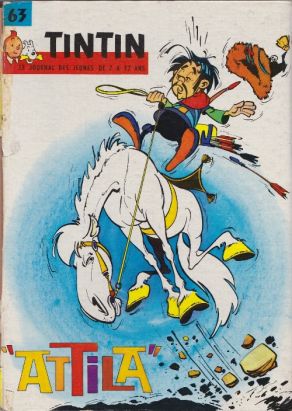 (Recueil) Tintin (Album du journal - Édition française) tome 63 - Tintin album du journal (n°829 à 841) (éd. 1964)