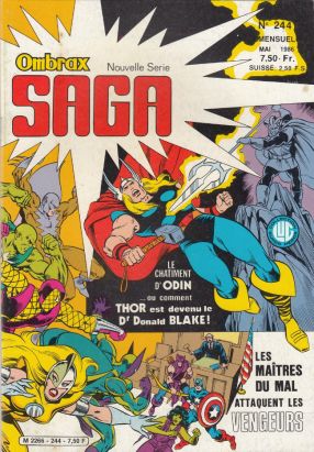 Ombrax Saga tome 244 - Ombrax Saga 244 (éd. 1986)
