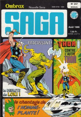 Ombrax Saga tome 247 - Ombrax Saga 247 (éd. 1986) Ombrax Saga tome 247 - Ombrax Saga 247 (éd. 1986)
