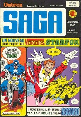Ombrax Saga tome 248 - Ombrax Saga 248 (éd. 1986) Ombrax Saga tome 248 - Ombrax Saga 248 (éd. 1986)