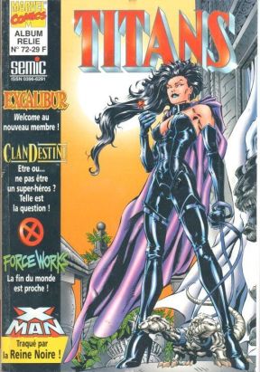 Titans - Album N°72 (du n°214 au n°216) (éd. 2000)