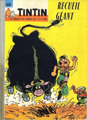 (Recueil) Tintin (Album du journal - Édition française) tome 60 - Tintin Album du Journal (éd. 1965)