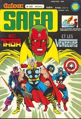 Ombrax Saga tome 258 - Ombrax Saga 258 (éd. 1987)