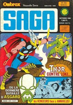Ombrax Saga tome 249 - Ombrax Saga 249 (éd. 1986)