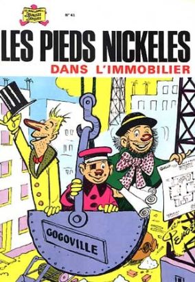 Les Pieds Nickelés (3e série) (1946-1988) tome 61 - Les Pieds Nickelés dans l'immobilier