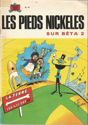 Les Pieds Nickelés (3e série) (1946-1988) tome 51 - Les pieds nickelés sur beta 2