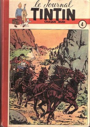 (Recueil) Tintin (Album du journal - Édition française) tome 4 - Album N°4 (éd. )