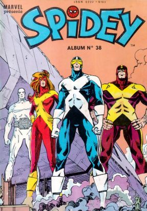 Spidey - Album N°38 (du n°112 au n°114) (éd. 1989)