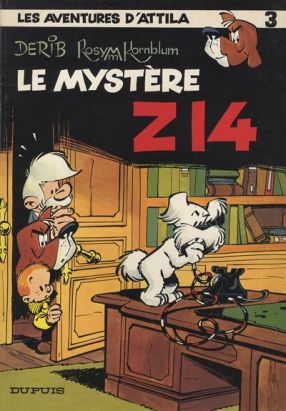 Attila (Les aventures d') tome 3 - Le mystère Z 14 (éd. 1971)