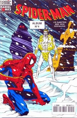 Spider-Man (Semic) - Album N°4 (n°7 à n°8) (éd. 1993)