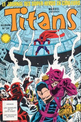 Titans - Album N°39 (du n°115 au n°116) (éd. 1988)