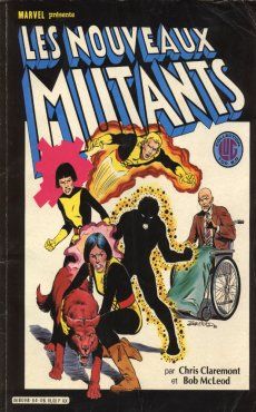 Top BD tome 4 - Les nouveaux mutants (éd. 1984)