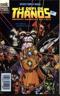 Récit complet Marvel (Un) tome 33 - Le défi de Thanos - 1° partie (éd. 1992)