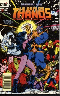 Récit complet Marvel (Un) tome 35 - Le défi de Thanos - 3° partie (éd. 1992)