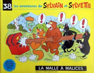 Sylvain et Sylvette (03-série : Fleurette nouvelle série) tome 38 - La malle à malices (éd. 1971)
