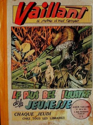 (Recueil) Vaillant (Album du Journal - 1re série) tome 17 - N° 361 à 373 (éd. 1952)