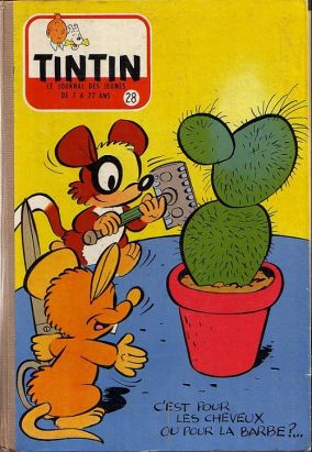 (Recueil) Tintin (Album du journal - Édition française) tome 28 - Tintin album du journal (éd. 1956)