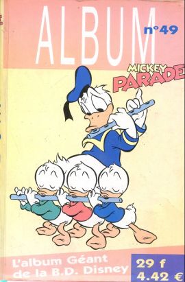 Mickey Parade - 3e série - Album n°49 (n°254, 255 et 256) (éd. 2001)