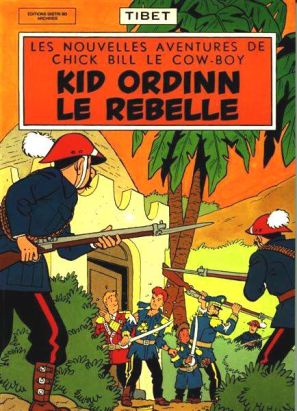 Chick Bill (Distri BD) tome 4 - Kid Ordinn le rebelle (éd. 1979)