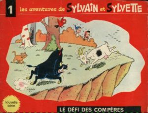 Sylvain et Sylvette (03-série : Fleurette nouvelle série) tome 1 - Le défi des Compères (éd. 1967) Sylvain et Sylvette (03-série : Fleurette nouvelle série) tome 1 - Le défi des Compères (éd. 1967)
