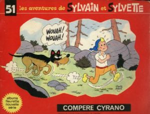 Sylvain et Sylvette (03-série : Fleurette nouvelle série) tome 51 - Compère Cyrano (éd. 1973)