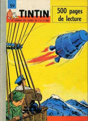 (Recueil) Tintin (Album du journal - Édition française) tome 59 - Tintin album du journal (éd. 1963)