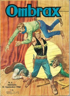 Ombrax tome 8 - Le crocodile du Gange (éd. 1966)