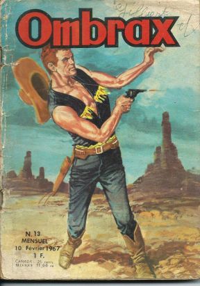Ombrax tome 13 - Un agent ultra secret (éd. 1967)