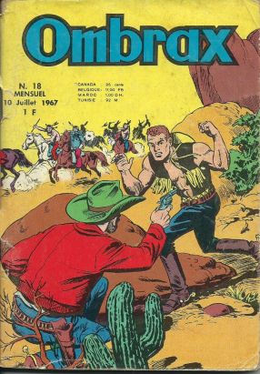 Ombrax tome 18 - Un homme traqué (éd. 1967)