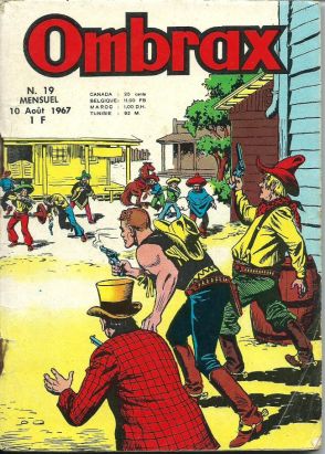 Ombrax tome 19 - Le destructeur du monde (éd. 1967)