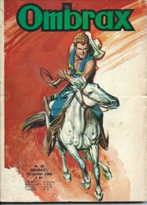 Ombrax tome 30 - Le mystère de Sagrado (éd. 1968)