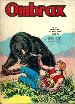 Ombrax tome 31 - Les pirates du fleuve (éd. 1968)